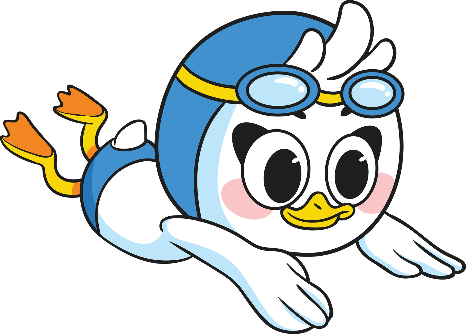 Saygon swim mascot